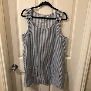💫2/$10💫VINTAGE Style Overall Dress
